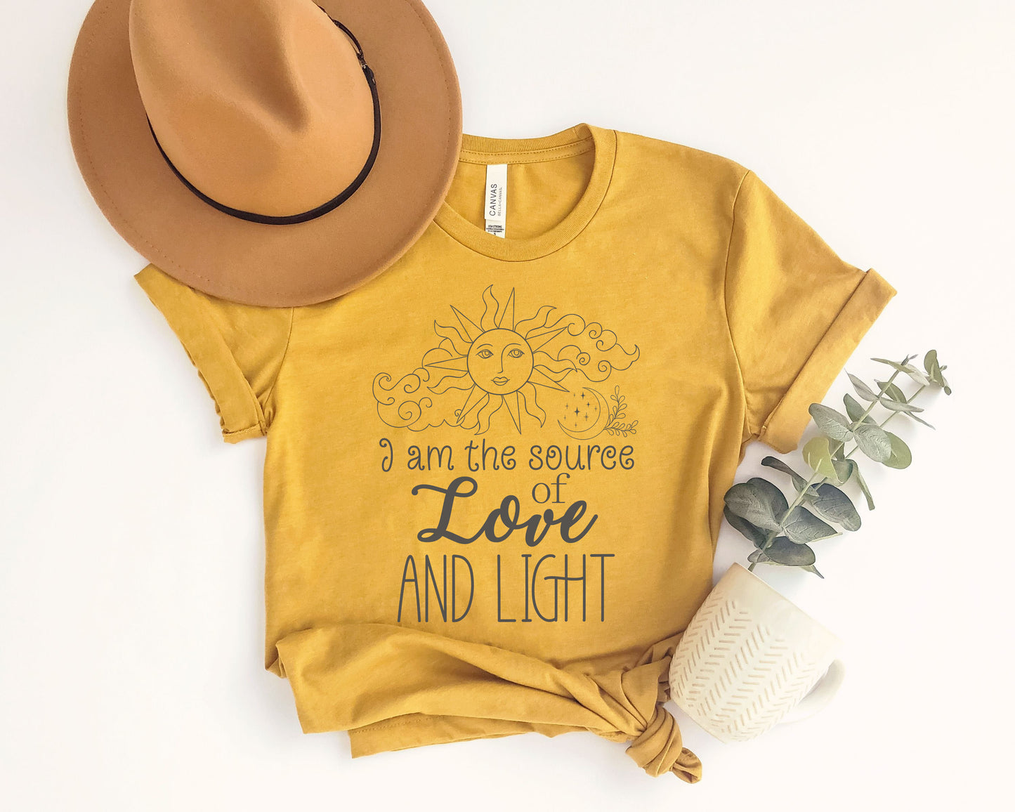 I Am The Source Of Love And Light t-shirt