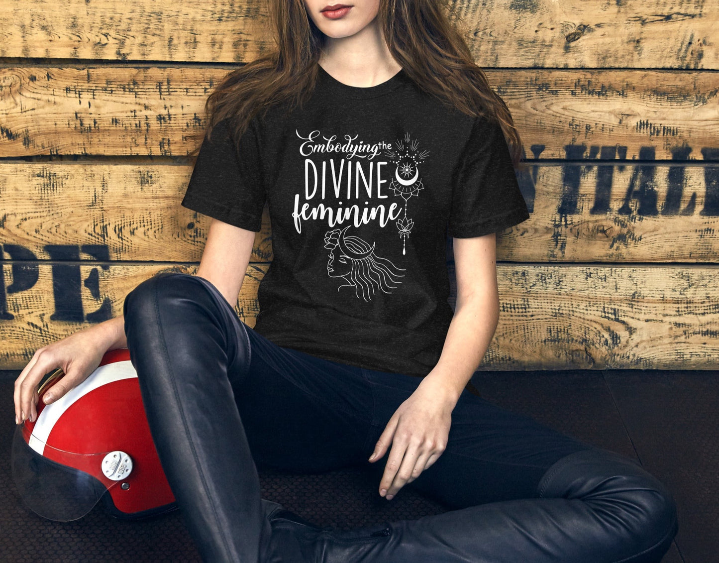 Embodying The Divine Feminine t-shirt