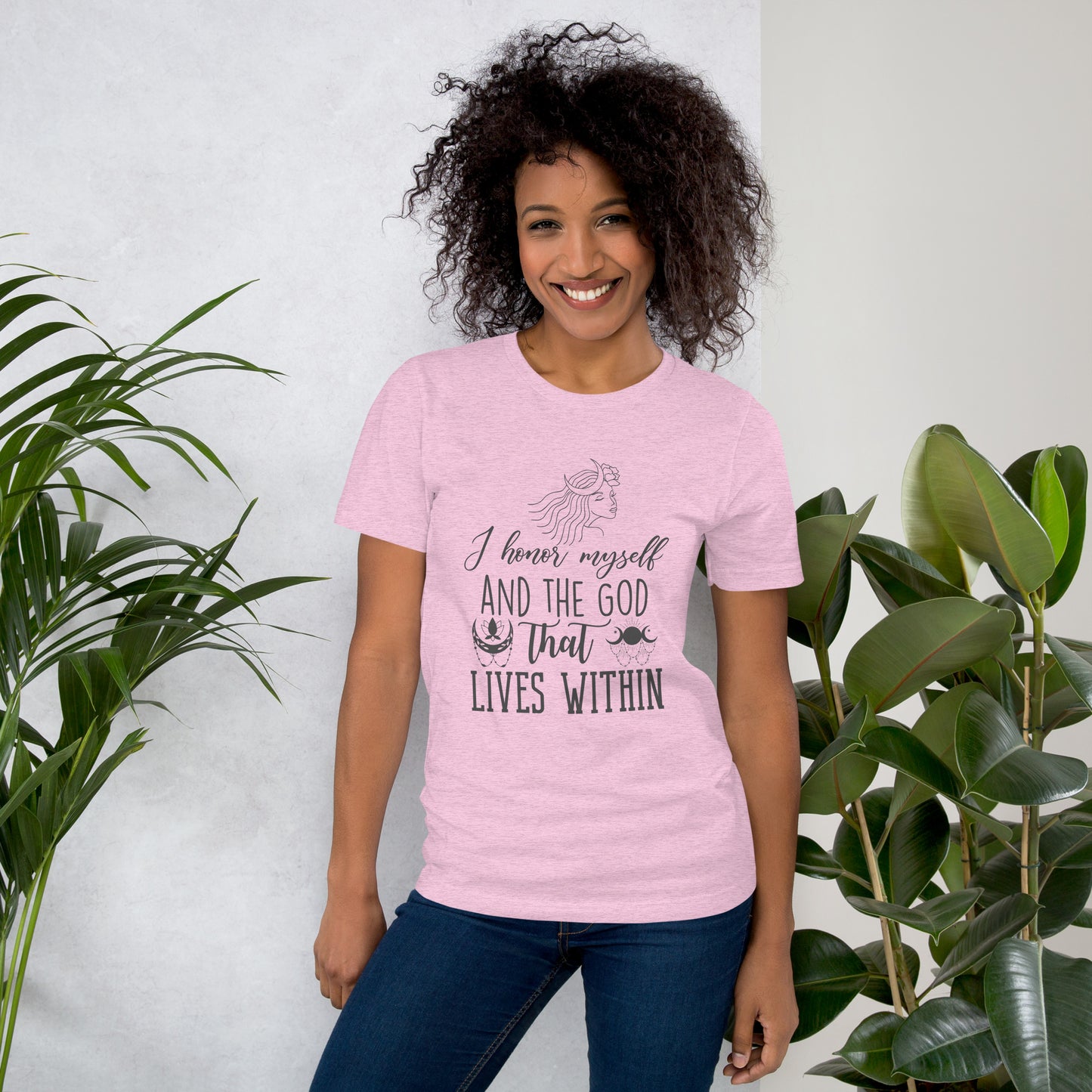 I honor myself and The God That Lives Within t-shirt