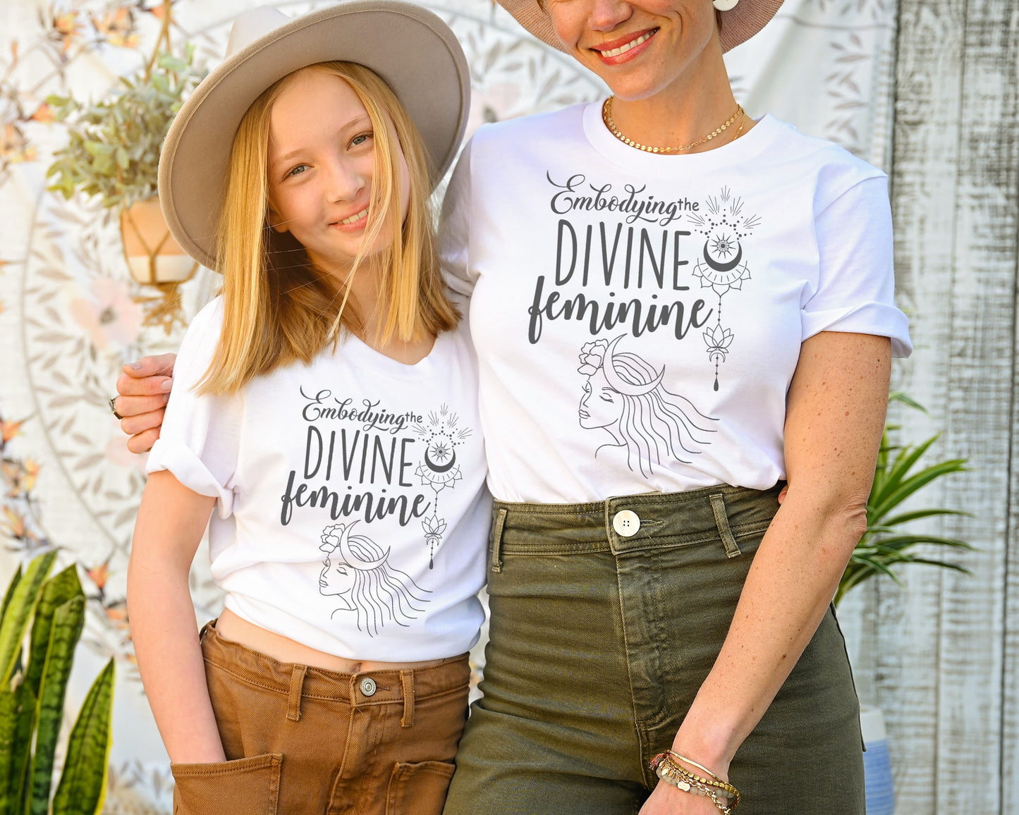 Embodying The Divine Feminine t-shirt