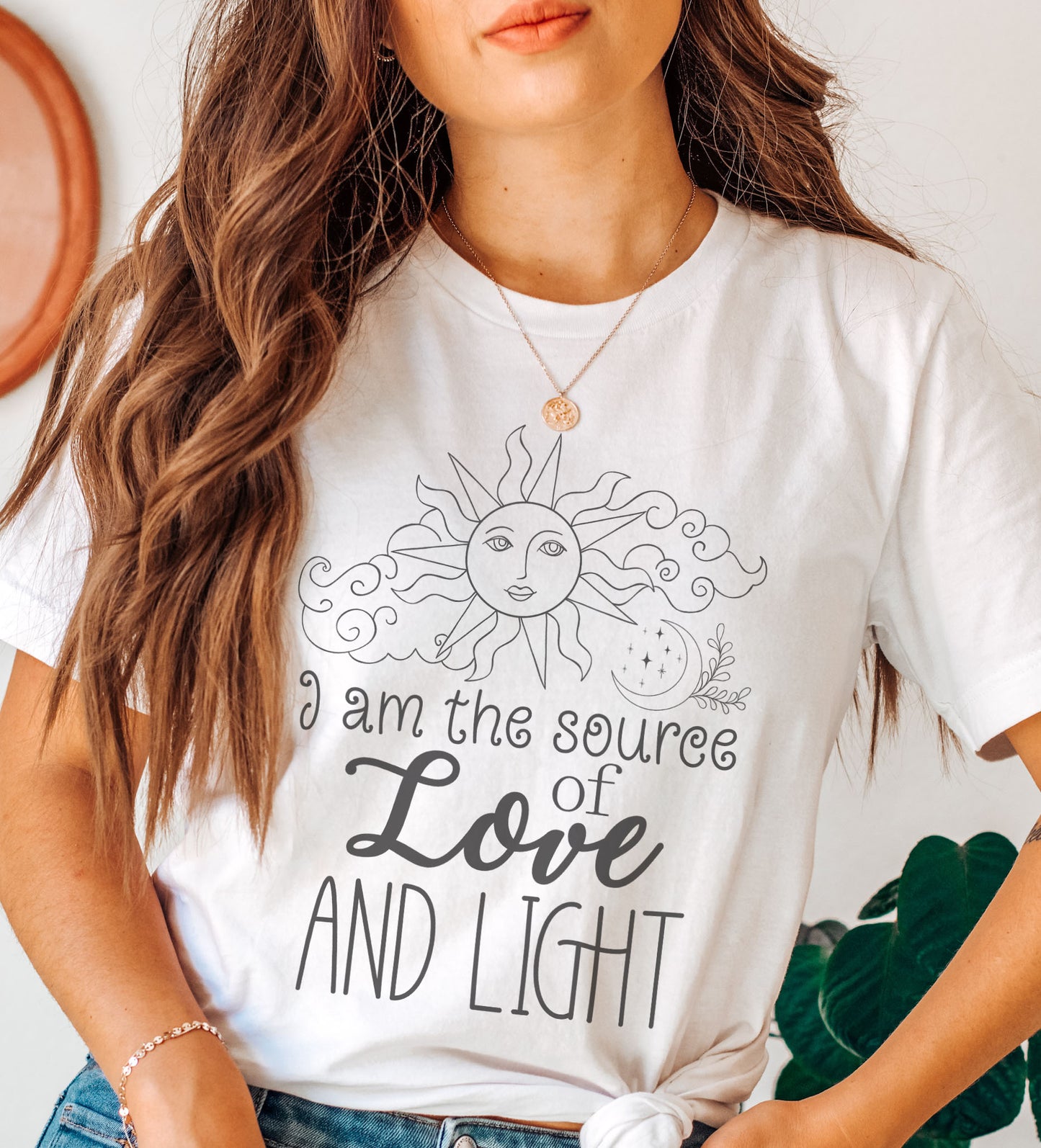 I Am The Source Of Love And Light t-shirt