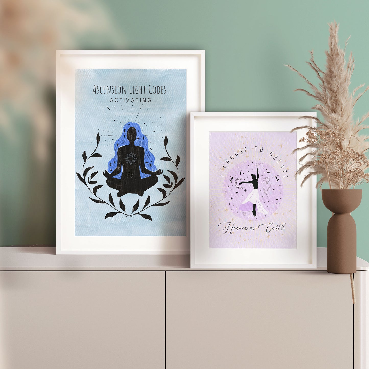 I Choose to Create Heaven on Earth Wall Art Print