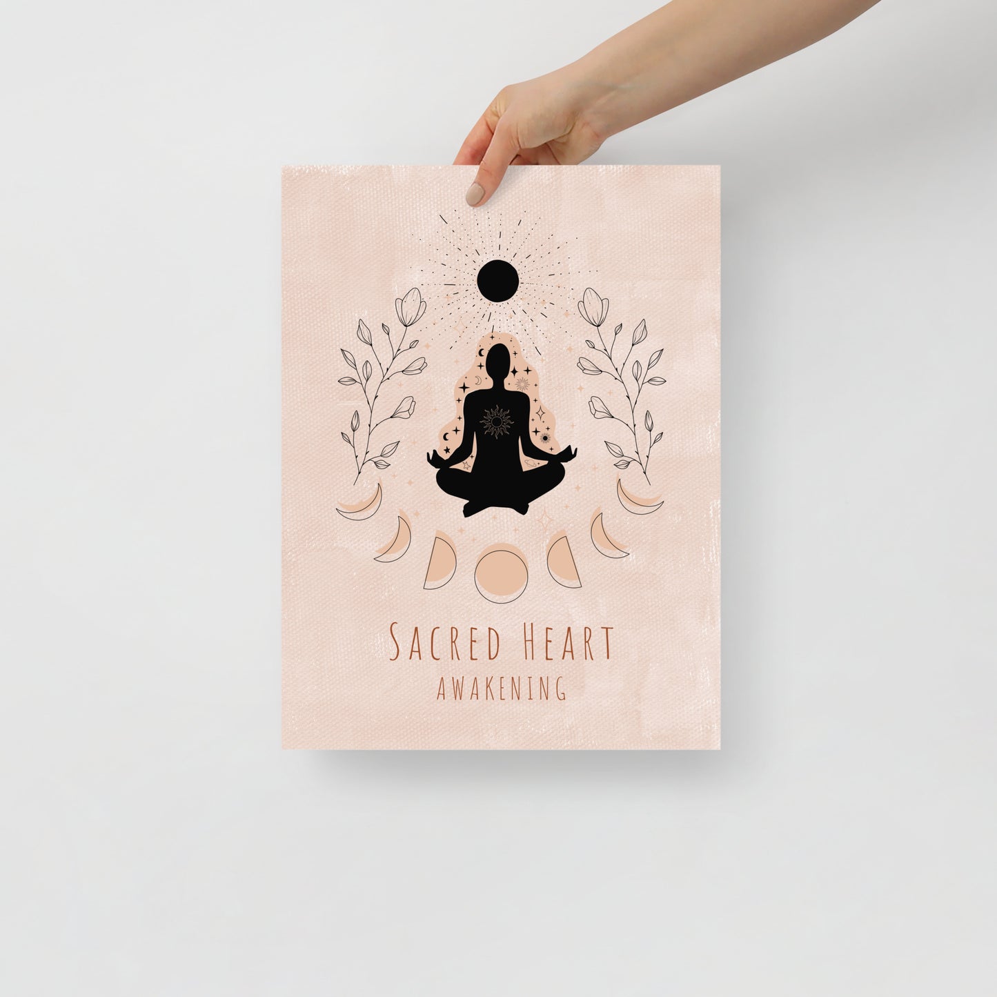 Sacred Heart Awakening Art print